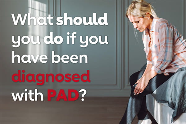 What should you do if you’ve been diagnosed with PAD? video screenshot