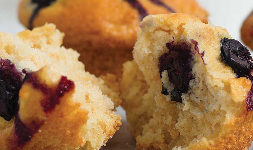 Blueberry muffins recipe