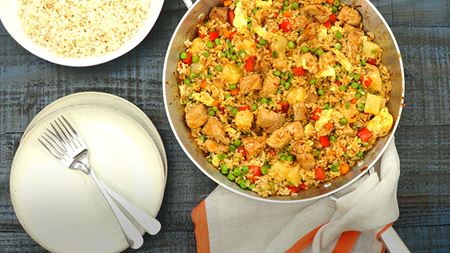 Sweet and Sour Pork Fried Rice recipe Sweet and Sour Pork Fried Rice recipe