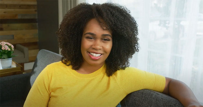 woman teaches how to monitor blood pressure at home